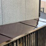福島市S様邸　霧除け塗装工事