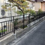 伊達市S様邸　フェンス塗装